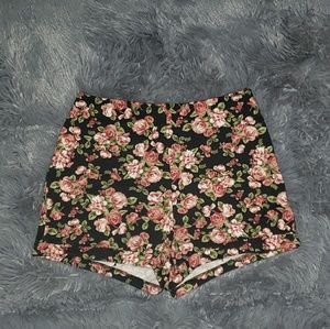 High waisted shorts